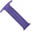 Lizard Skins Pyramid Flange Single Compound MTB Grips - Purple
